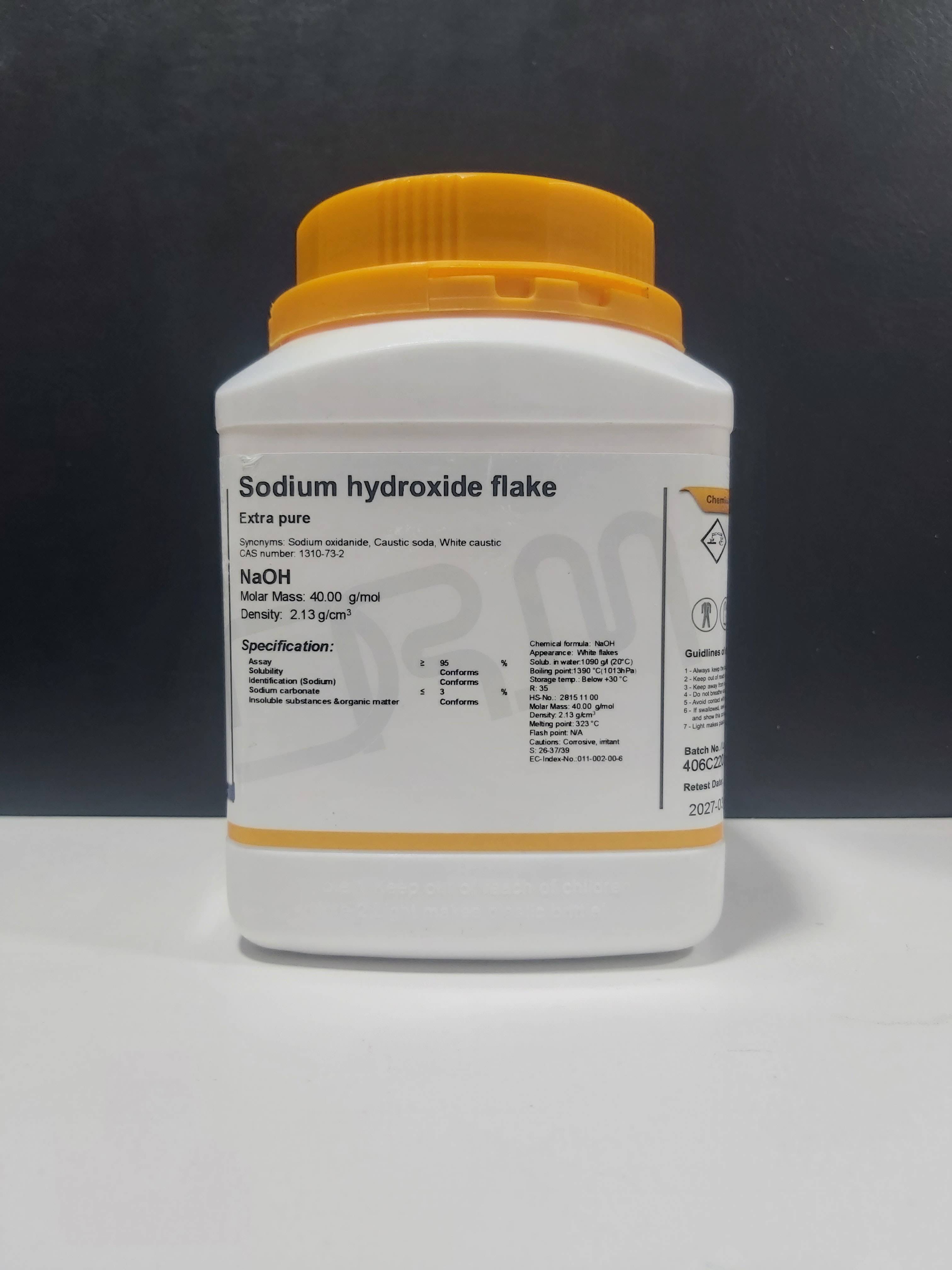 سدیم هیدروکسید (سود) پرک 1 کیلوگرمی مجللی