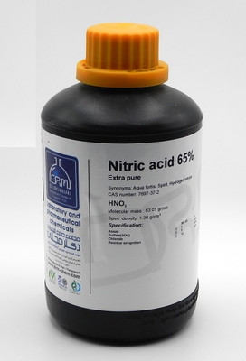 اسید نیتریک 1 لیتر مجللی