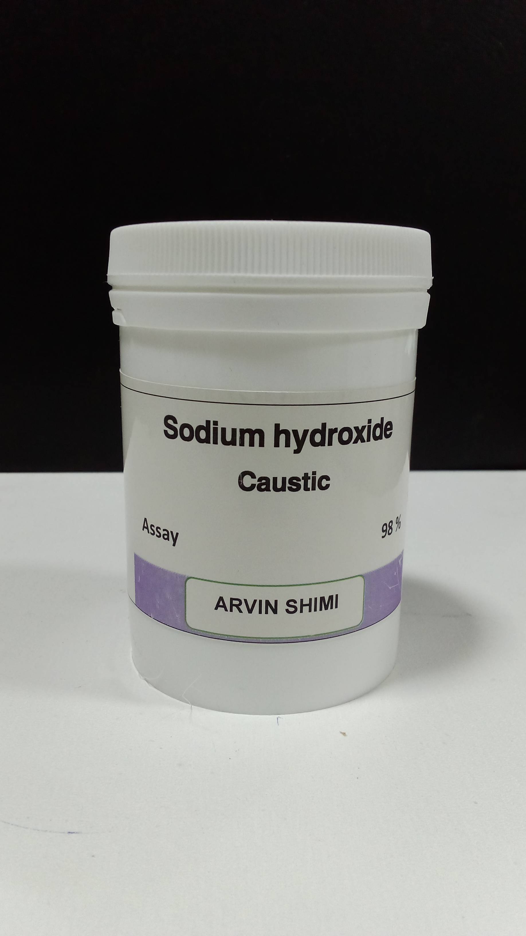 سدیم هیدروکسید (سود) پرک 100 گرم ASD