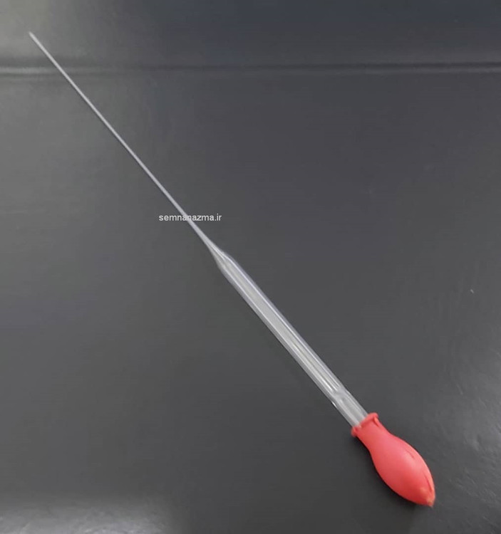 پیپت پاستور شیشهای بلند (23 سانتیمتر)