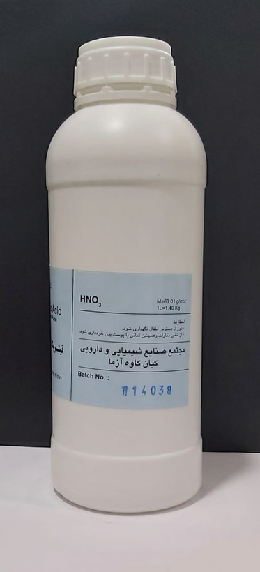 اسید نیتریک 65% 1 لیتری کیان کاوه