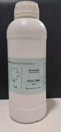 محلول آمونیاک %25 1 لیتری کیان کاوه