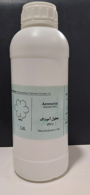 محلول آمونیاک %25 1 لیتری کیان کاوه