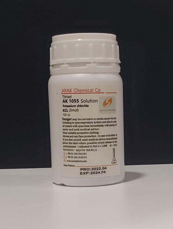 محلول KCL (3mol) اراک شیمی