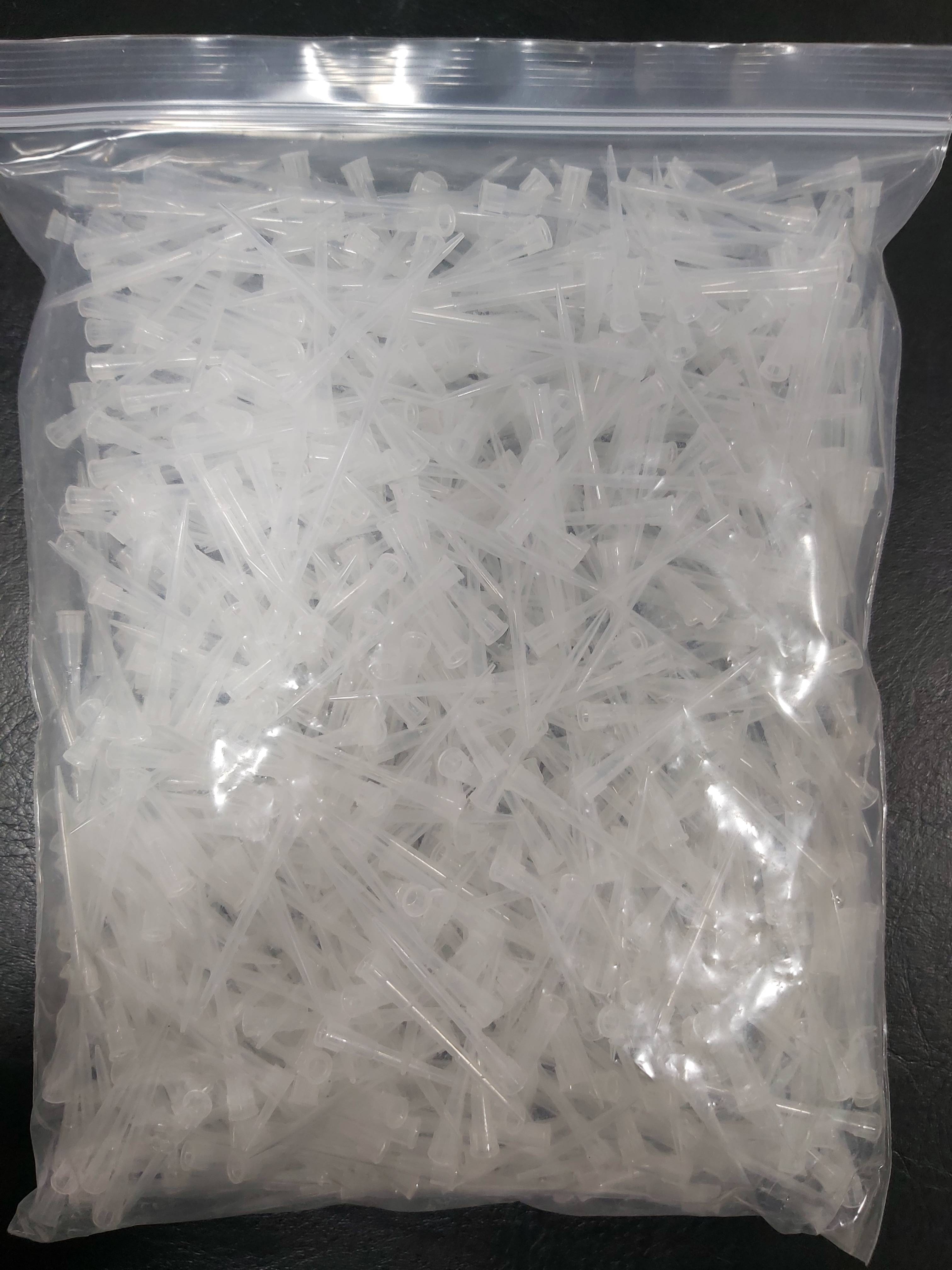 نوک سمپلر کریستالی (بسته 1000 عددی)