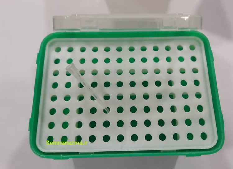 رک نوک سمپلر کریستالی (نگهدارنده نوک سمپلر) قابل اتوکلاو