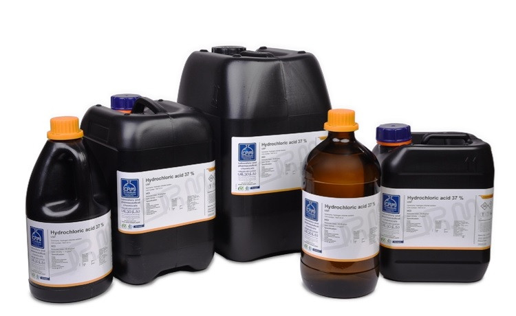 اسید کلریدریک مجللی