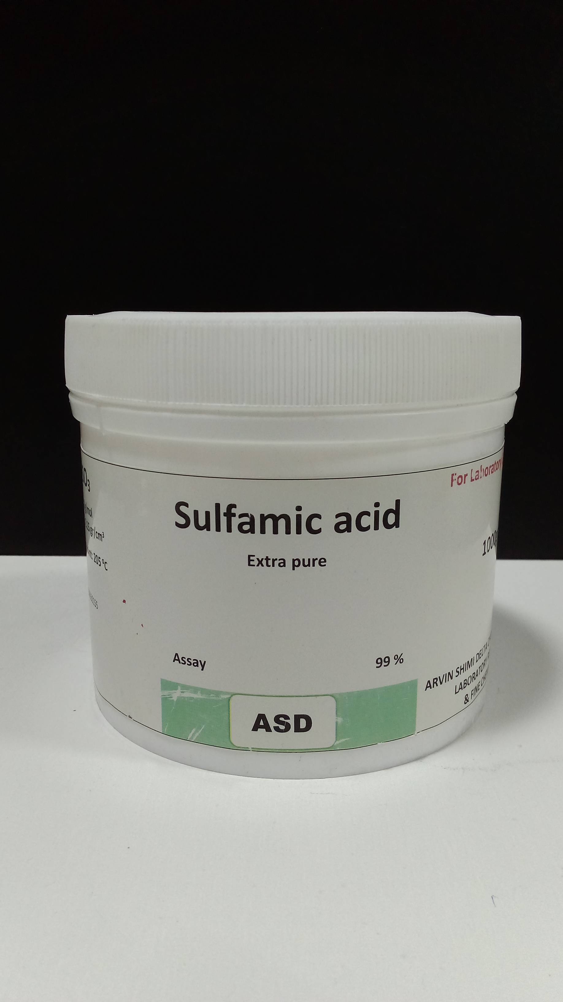 اسید سولفامیک 1 کیلوگرم ASD