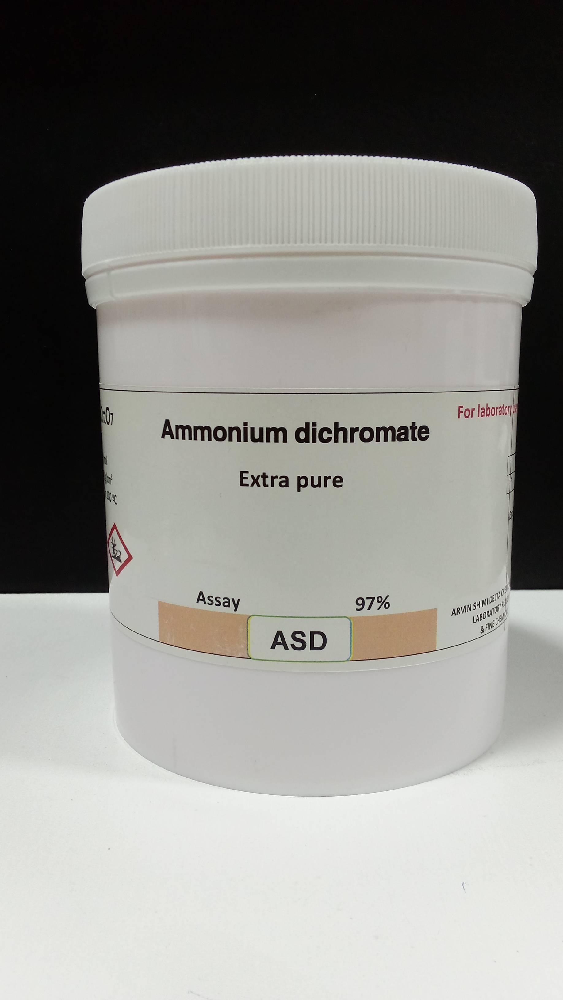 آمونیوم دی کرومات 1 کیلوگرم ASD