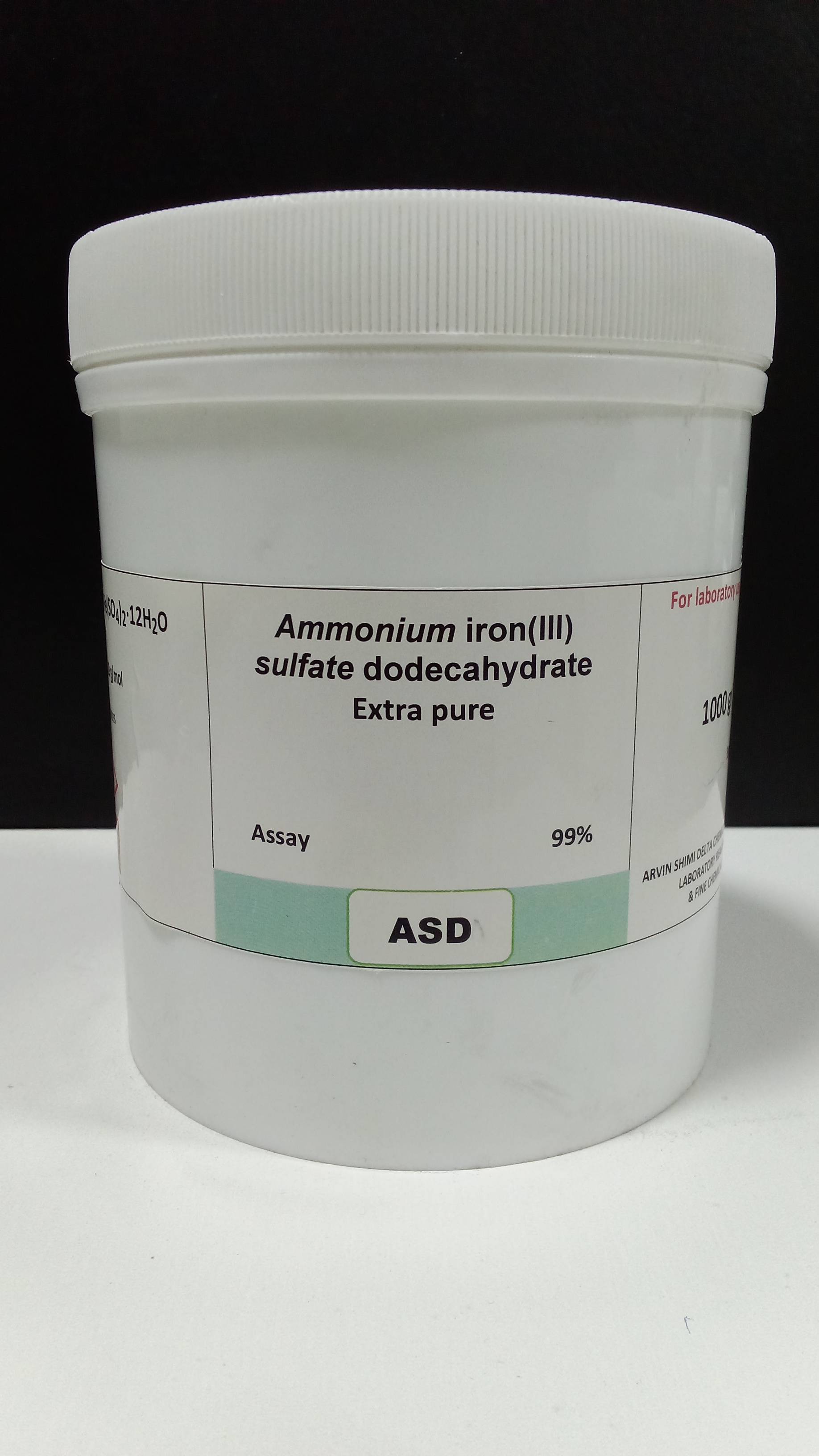 سولفات آمونیوم آهن (III) 1 کیلوگرم ASD