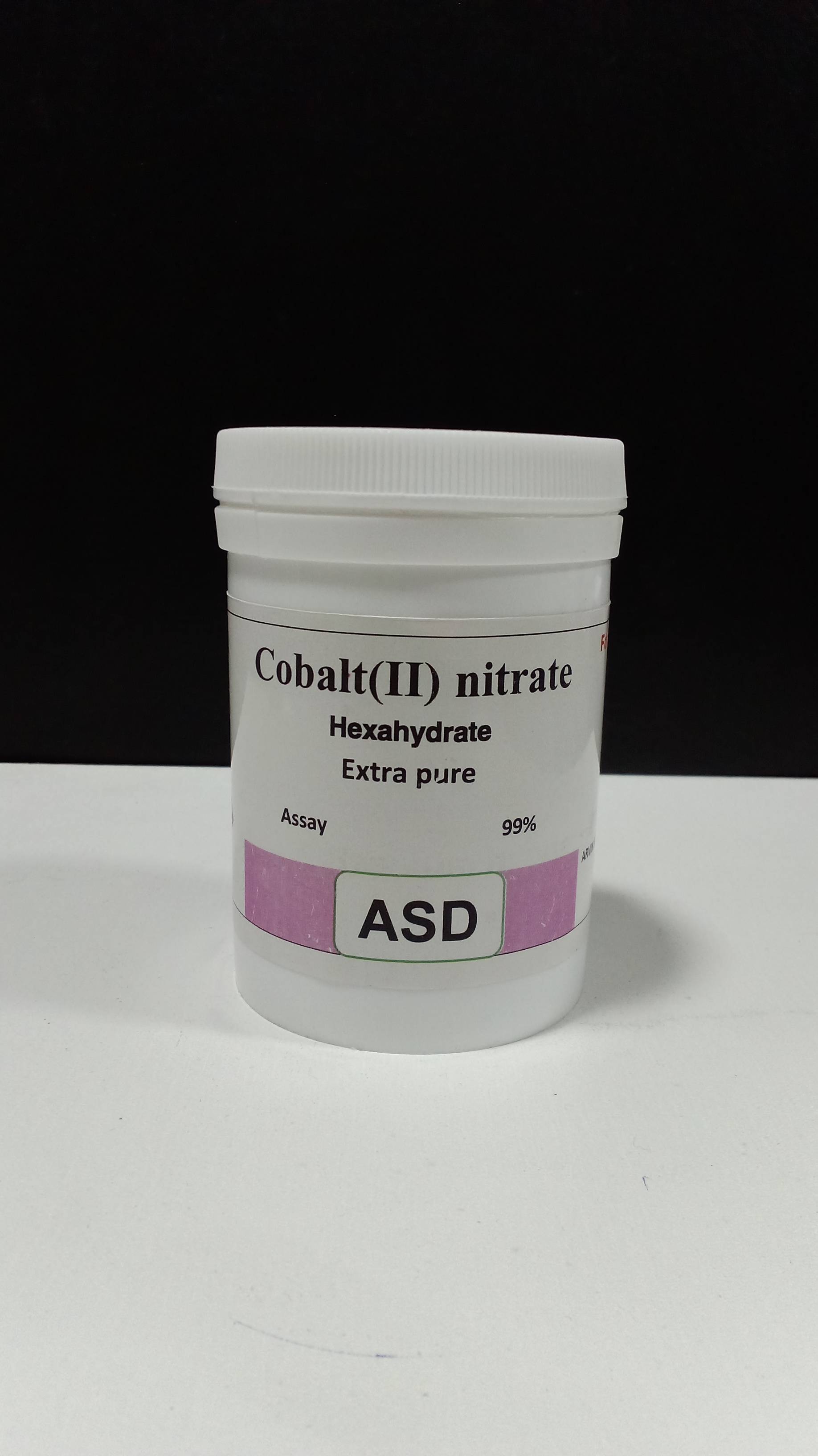 کبالت (II) نیترات 6 آبه 100 گرم ASD