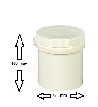 قوطی درب فشاری 250 گرم (75*106)