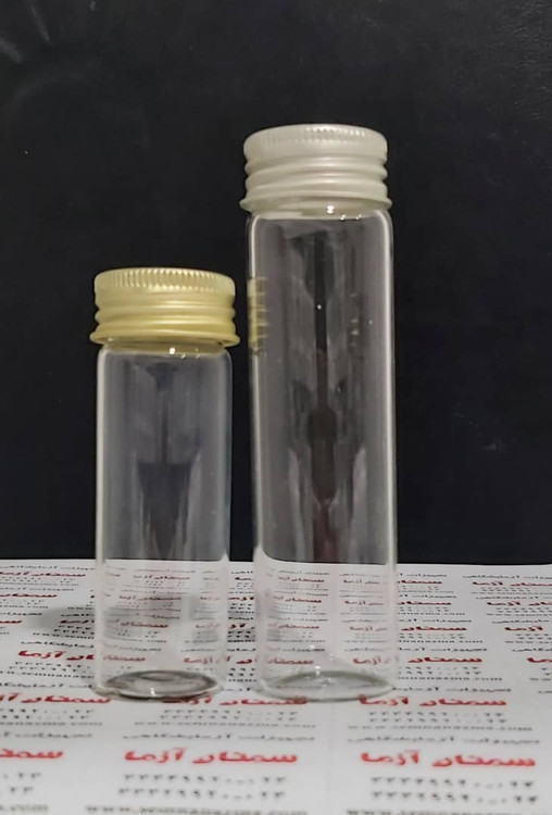 شیشه درپیچ دار فلزی (شیشه مک کارتی)