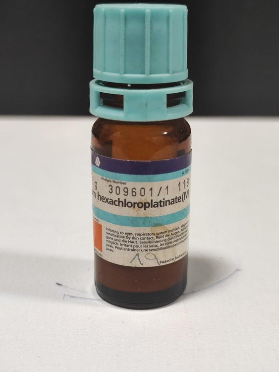پتاسیم هگزاکلروپلاتینات (IV) 5 گرم فلوکا