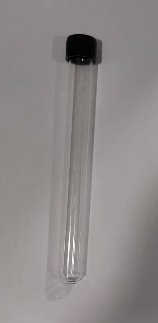 لوله آزمایش درپیچ دار شیشهای