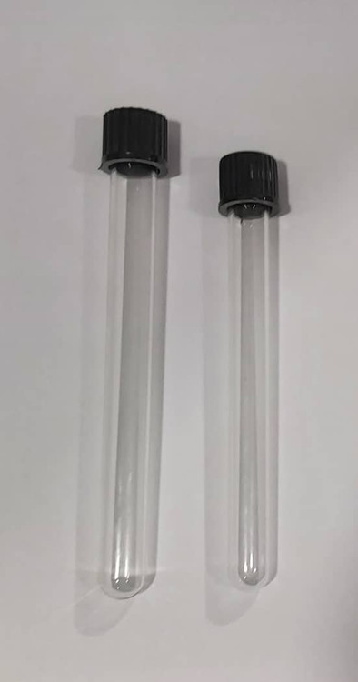 لوله آزمایش درپیچ دار شیشهای