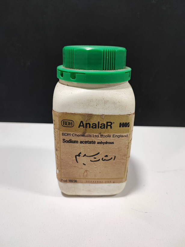 سدیم استات خشک BDH
