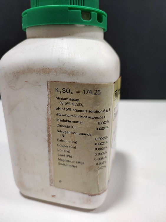 پتاسیم سولفات BDH