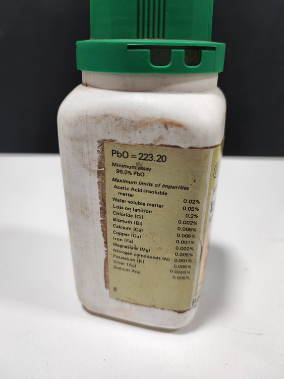 منوکسید سرب BDH