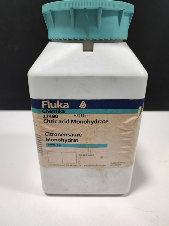 اسید سیتریک 1 آبه فلوکا