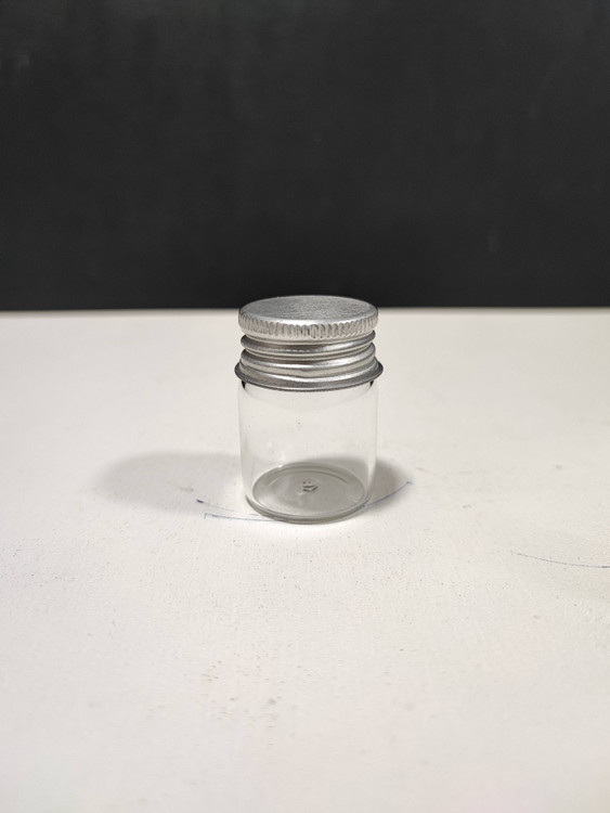 شیشه درپیچ دار فلزی (شیشه مک کارتی) 4 سانتی