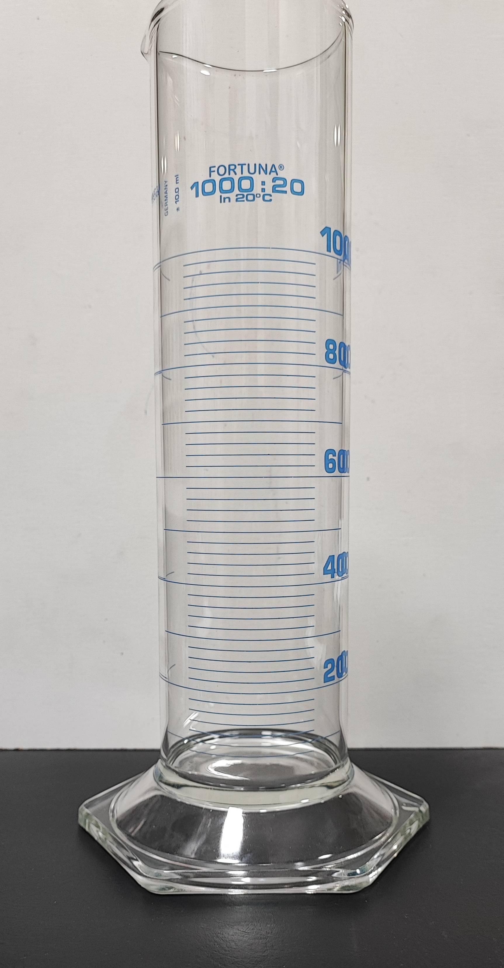 مزور 1000 میلیلیتری شیشهای پایه 6 ضلعی