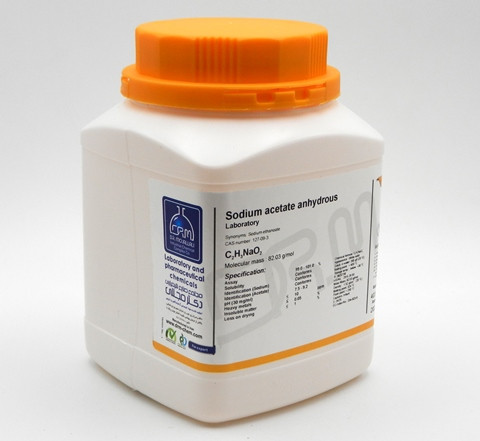 سدیم استات خشک 1 کیلوگرم مجللی