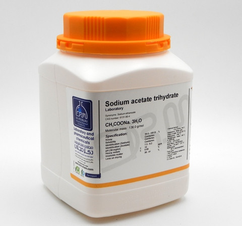 سدیم استات (3 آبه) 1 کیلوگرم مجللی