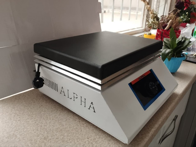 هات پلیت آنالوگ صفحه مربعی ALPHA