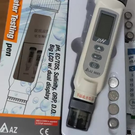 اسیدسنج ، پی اچ متر ای زد مدل AZ8685 ا AZ 8685 pH Pen