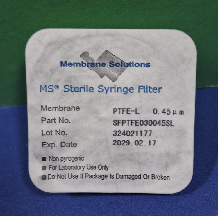 فیلتر سر سرنگی 0.45 (PTFE)