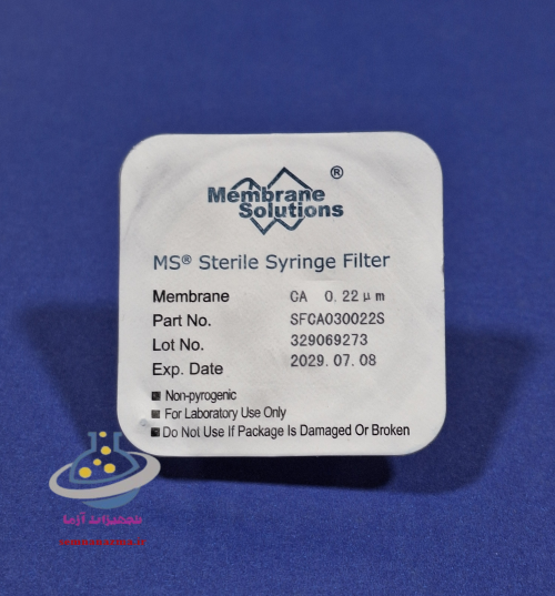 فیلتر سرنگی 0.22 CA (سلولز استات)